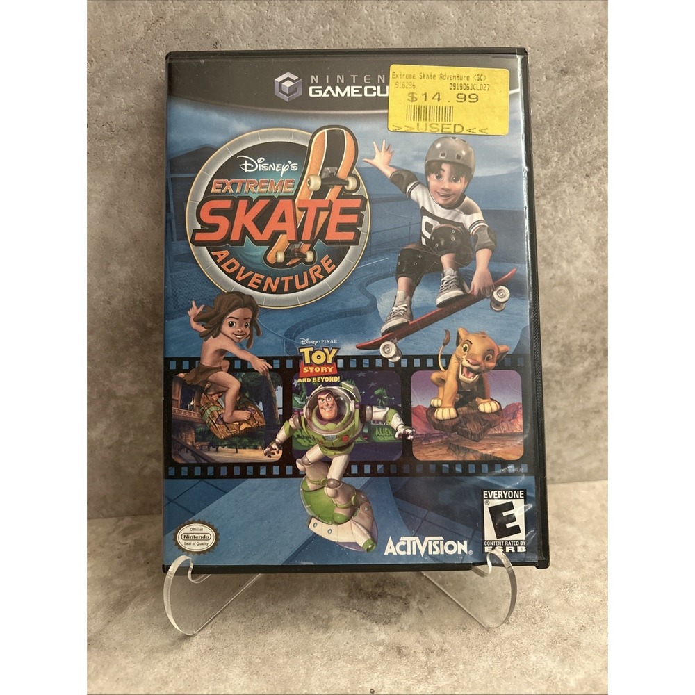 Disney Extreme Skate Adventure Gamecube No Manual Scratched